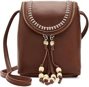 Hobo Fern Crossbody Cross Body Womens Handbags Cocoa Bean, Leather