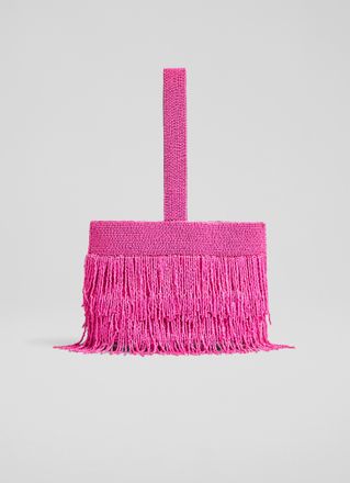 L.k. Bennett Womens Estelle Clutch, Magenta - Pink - One Size