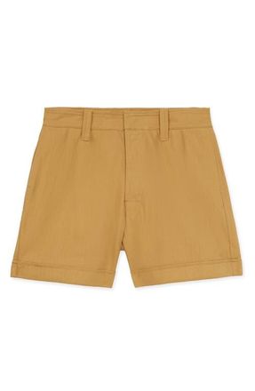 Fortela Cotton Twill Shorts in Camel at Nordstrom, Size 31 Eu