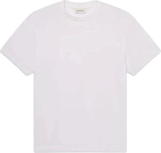 Frame Denim Lichte Katoenen Tee - Heren - T-shirts - Wit - S - Katoen - Tops