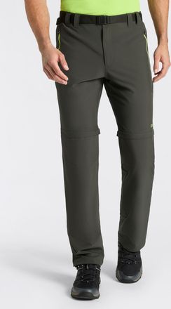 F.lli Campagnolo Zip-off-Hose CMP, Damen, Gr. 46, N-Gr, pine, Obermaterial: 89% Polyester, 11% Elasthan, Hosen Zip-off-Hose, Elastisch & Atmungsaktiv