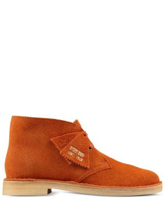 Clarks Polacchini Ginger in pelle scamosciata - Arancione