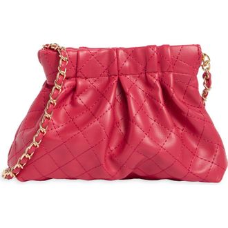 Urban Expression Quilted Crossbody Bag in Hot Pink at Nordstrom Rack