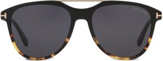 Tom Ford Eyewear Damian-02 sunglasses - men - Acetate - 54 - Black