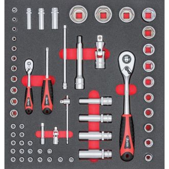 Fortis Fortis - M&oacute;dulo De Herramientas Pinza De Manguito 1/4+1/2