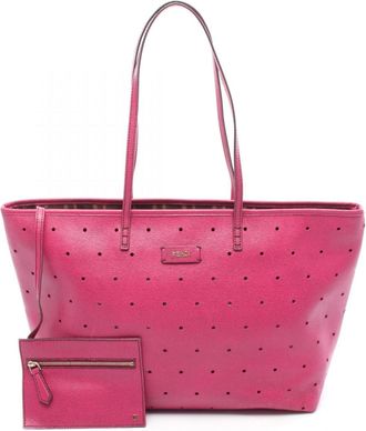 Fendi Pink Coated Canvas Tote Bag (Pre-Owned)