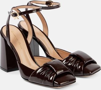 Gianvito Rossi 90 patent leather sandals