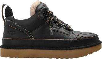 UGG M Lowmel Contrast - Heren - Veterlaarzen - Zwart - 43 EU - Wol - Schoenen