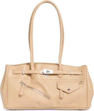 Melie Bianco Rocky Shoulder Bag in Natural at Nordstrom Rack