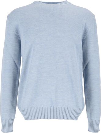 Ballantyne Ribbed Round Neck Pullover