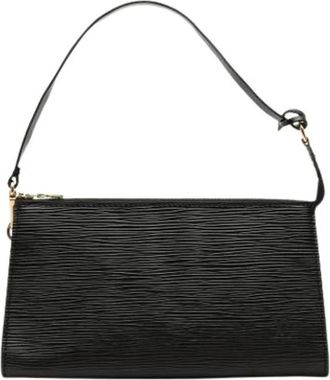 Louis Vuitton Pre-owned Shoulder Bags, female, Black, Size: ONE SIZE Pre-owned Vintage Shoulder Bag