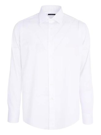 Tombolini long-sleeve button-down shirt - White