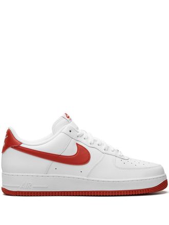 Nike Air Force 1 07 Dragon Red sneakers - White