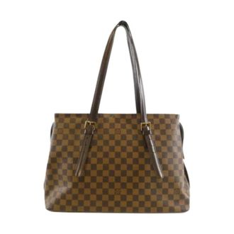 Louis Vuitton Pre-owned Tote Bags, female, Brown, Size: ONE SIZE Pre-owned Chelsea Shoulder Bag