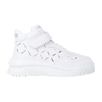 Versace Sneakers, male, White, Size: 7 US Perforated Sneakers