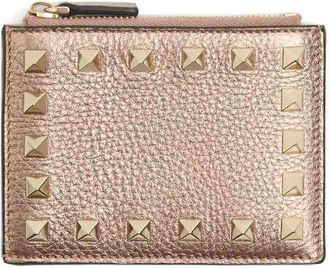 Valentino Garavani Rockstud Leather Coin Purse