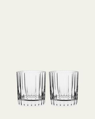 Baccarat Harmonie Double Old Fashion Tumblers, 12 Ounces