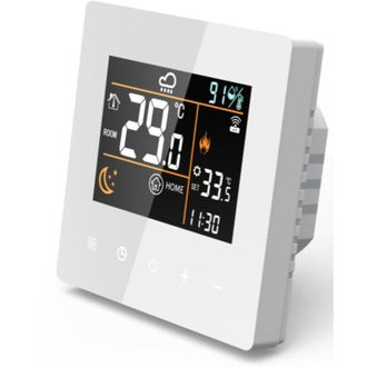 OEM Termostato Inteligente Wifi Con Aplicaci&oacute;n Para Calefacci&oacute;n El&eacute;ctrica, Controlador Digital, Calefacci&oacute;n El&eacute;ctrica De 25 A (incl. Cable Sensor De 3 M),