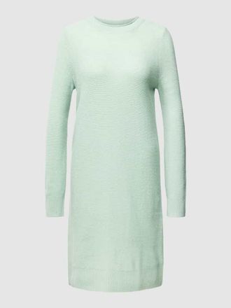 Christian Berg Knielanges Strickkleid aus Woll-Mix in Schilf, Gr&ouml;&szlig;e 44