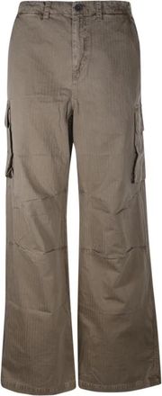 Our Legacy Mount Cargo Pant - Heren - Wijde Broeken - Bruin - L - Katoen - Broeken