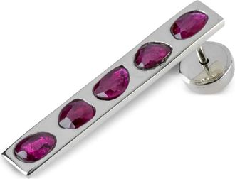 Parts Of Four Orecchino Plate in argento sterling - Grigio