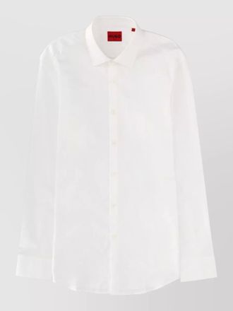 HUGO BOSS mens shirt button down collar cuffs