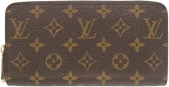 Louis Vuitton Pre-owned Wallets, female, Brown, Size: ONE SIZE Pre-owned Canvas Wallet