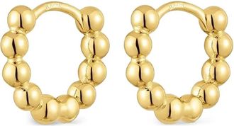 Tous Orecchini a cerchio con perline - Oro