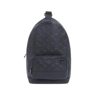 Louis Vuitton Pre-owned Racer Sling Bag - Heren - Pre-owned - Zwart - Maat: ONE Size Leer