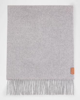 Loewe Fringed Cashmere Scarf