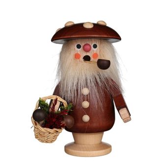 Christian Ulbricht Incense Burner - Mushroom Man (Natural)