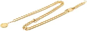 Chanel Pre-owned Belts, female, Yellow, Size: ONE SIZE Pre-owned Gold-Plated Metal Belt
