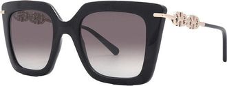 Ferragamo SF1041S 001 Black/Smoke Gradient