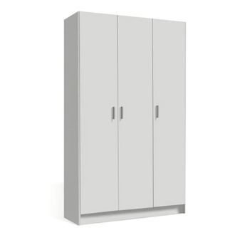 MondoViro Kit Armario Multiusos 3 Puertas Cm.108 x 37 x 180h
