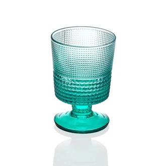 IVV Set of Speedy glasses, 24 cl turquoise color