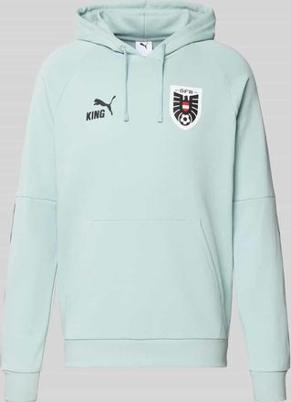 Puma Hoodie mit K&auml;nguru-Tasche Modell &Ouml;FB KING in Mint, Gr&ouml;&szlig;e XXL