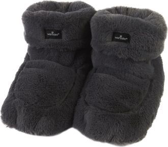 Generic Luxury Microwavable Slipper Boots - Heat Up or Chill for Soothing Relief | Lavender Scented| Faux Fur Warmers for Women Reusable, Heatable, Freezable 