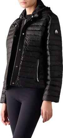 Moose Knuckles Cloud Walker 800 Fill Power Down Jacket in Black/Black at Nordstrom, Size X-Small