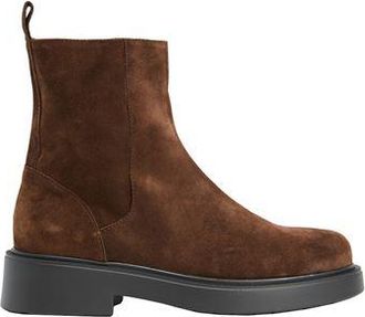 8 by YOOX LEATHER ANKLE BOOT