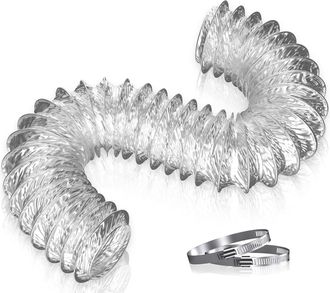 OEM Conduit DAir Flexible - Aluminium Doble Capa - 2 M - 150 Mm - Para Campana De Cocina Ventilacion Ba&ntilde;o Secadora