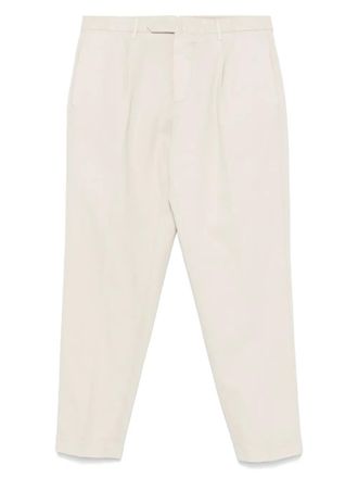 Dell'Oglio pleat-detail trousers - Neutrals