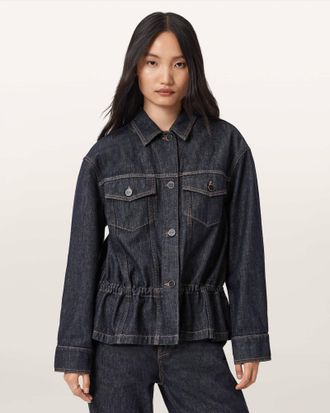 AllSaints Denby Denim Trucker Jacket