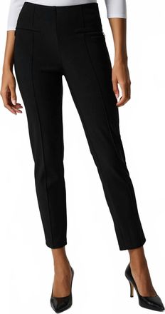 Joseph Ribkoff Womens Classic Structured Slim Pants In Black