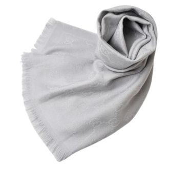 Gucci Pre-owned Scarves, unisex, Gray, Size: ONE SIZE Pre-owned Stole