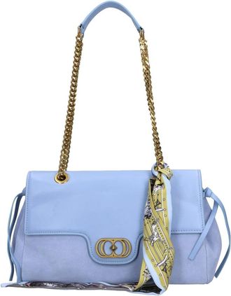 La Carrie Tassen, Dames, Blauw, ONE Size, Leer, Tassen.. Helder Blauw