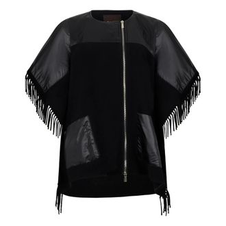 Moorer Capes, female, Black, Size: XS Solan