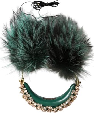 Dolce & Gabbana Auriculares con Micr&oacute;fono - Accessories - Mujer - Verde - ONE SIZE