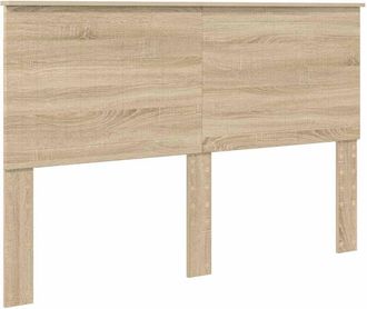 vidaXL Cabecero Con Cabecera Roble Sonoma 150 Cm Madera Contrachapada Vidaxl