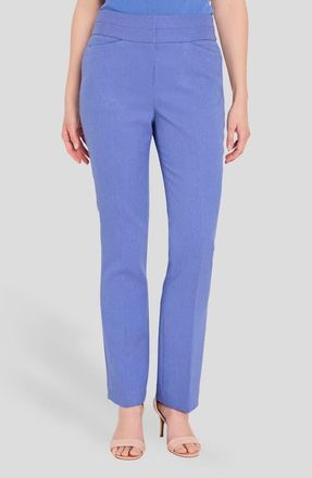 Tahari by ASL Bell Bottom Pants in Deep Peri at Nordstrom, Size 12