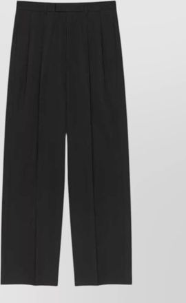 Givenchy grain de poudre double pleat tailored trousers